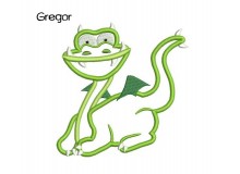 Stickdatei - Knuffeldrachen Gregor